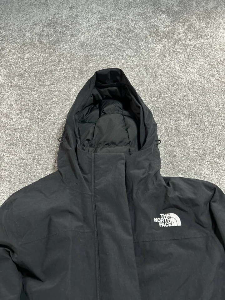 The North Face Dryvent 550 Arctic Parka Jacket Womens Medium Black Nylon Hooded - Image 3 of 4