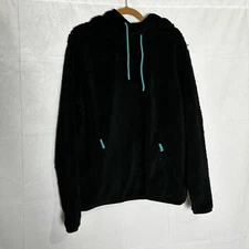 NWT Chubbies Black Are You Afraid of the Dark High Pile Hoodie 2.0 Size Large