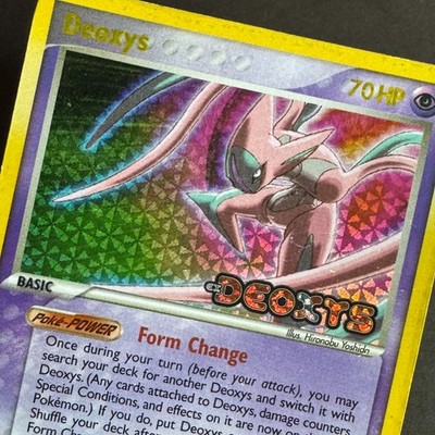 Pokemon TCG - EX Deoxys - Rare - Reverse Holo (Stamped) - Deoxys