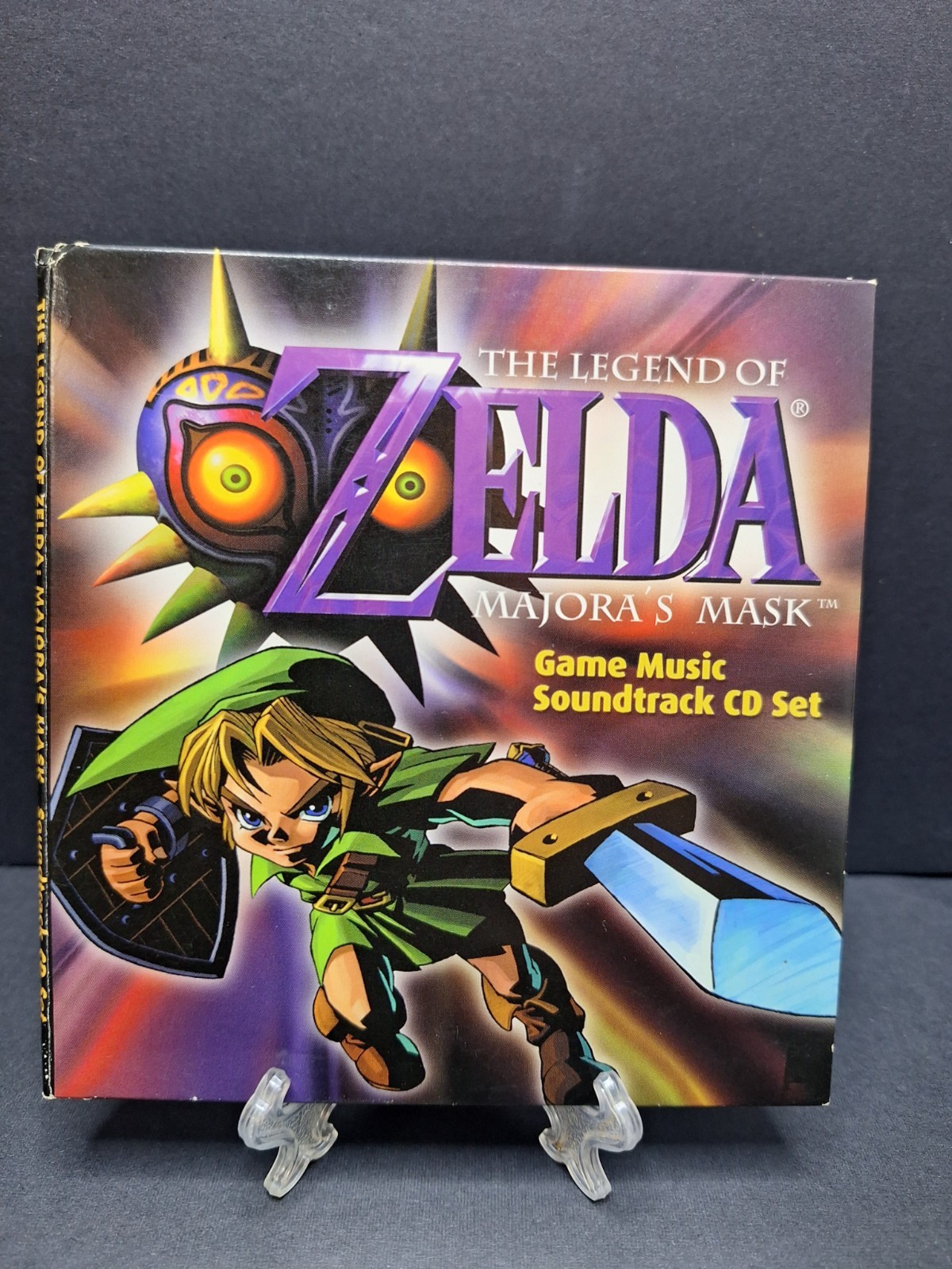 The Legend of Zelda: Majora's Mask Nintendo Game Music Soundtrack 2 CD Set Clean