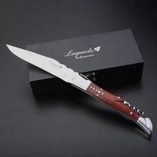 Laguiole Folding Knife with Corkscrew - Stylish Box