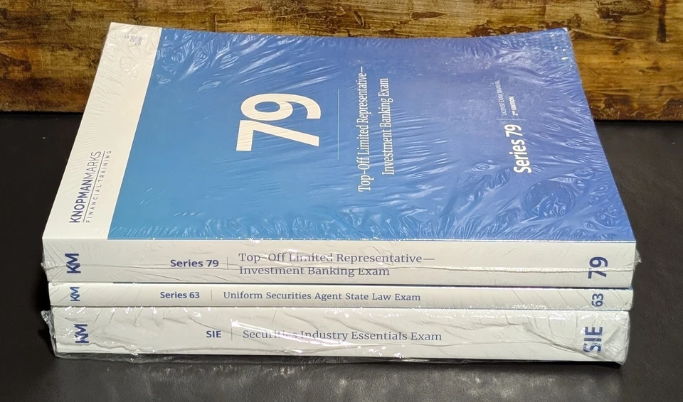 Knopman Marks Series 79 2nd Ed Series 63 8th Ed SIE 3rd Ed Exam Manuals SEALED - Image 3 of 4