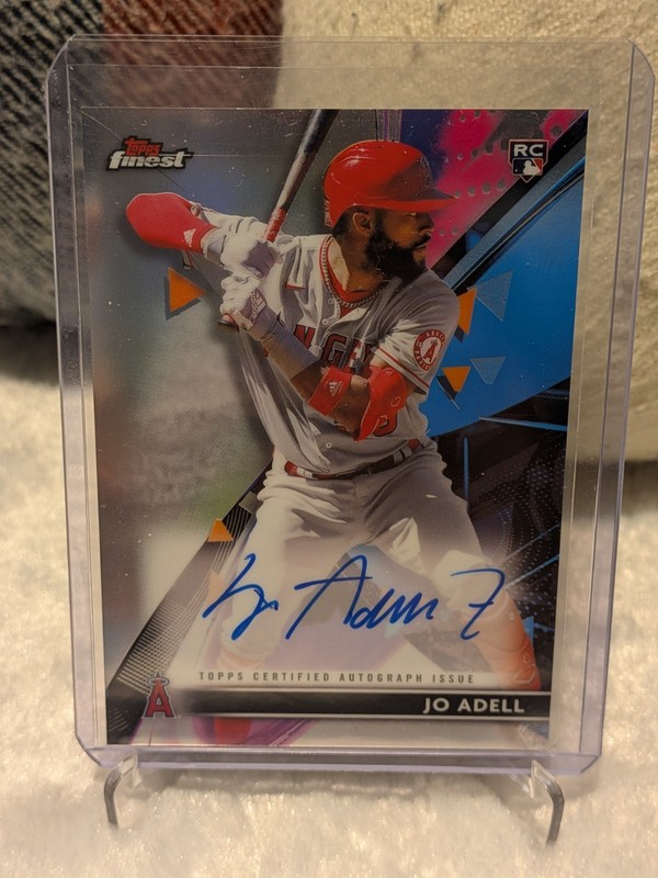 2021 Topps Finest - Finest Autographs Jo Adell #FA-JA (AU, RC)