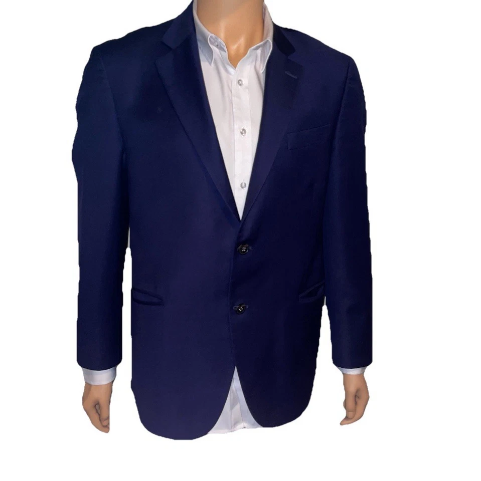 Blazer abrigo deportivo Peter Millar azul marino de lana para hombre talla 42R Foto 2 de 4