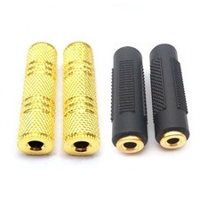 3.5mm Female to Female Audio Jack Coupler Stereo Adapter Extension for AUX MP3