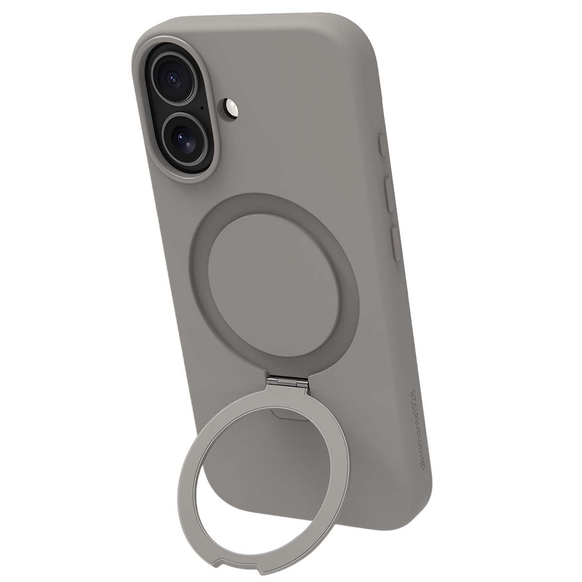 Coque iPhone 17 Roskilde anti-chute avec anneau de maintien au doigt