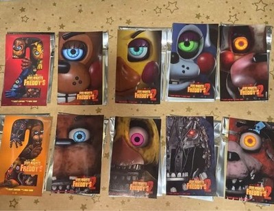 Five Nights at Freddy's 2 Movie Bonus Sticker 10piece set complete