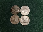 4 US SILVER QUARTERS