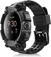 Military-Grade Protection Case for Google Pixel Watch 41mm with Adjustable Strap