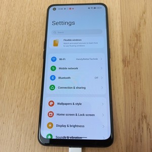 Oppo A94 5G 128GB CPH2211  Fluid Black Defekt Display OK Ersatzteil