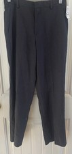 Calvin Klein Dress Pants Boys 14R The Morgan Flat Front Straight Leg NWT