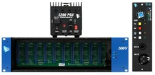 API 500V 10-slot 500 Series Lunchbox + API 512C Value Bundle