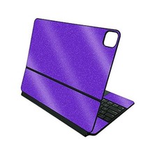 Glossy Glitter Skin Compatible with Apple Magic Keyboard for iPad Pro Purple