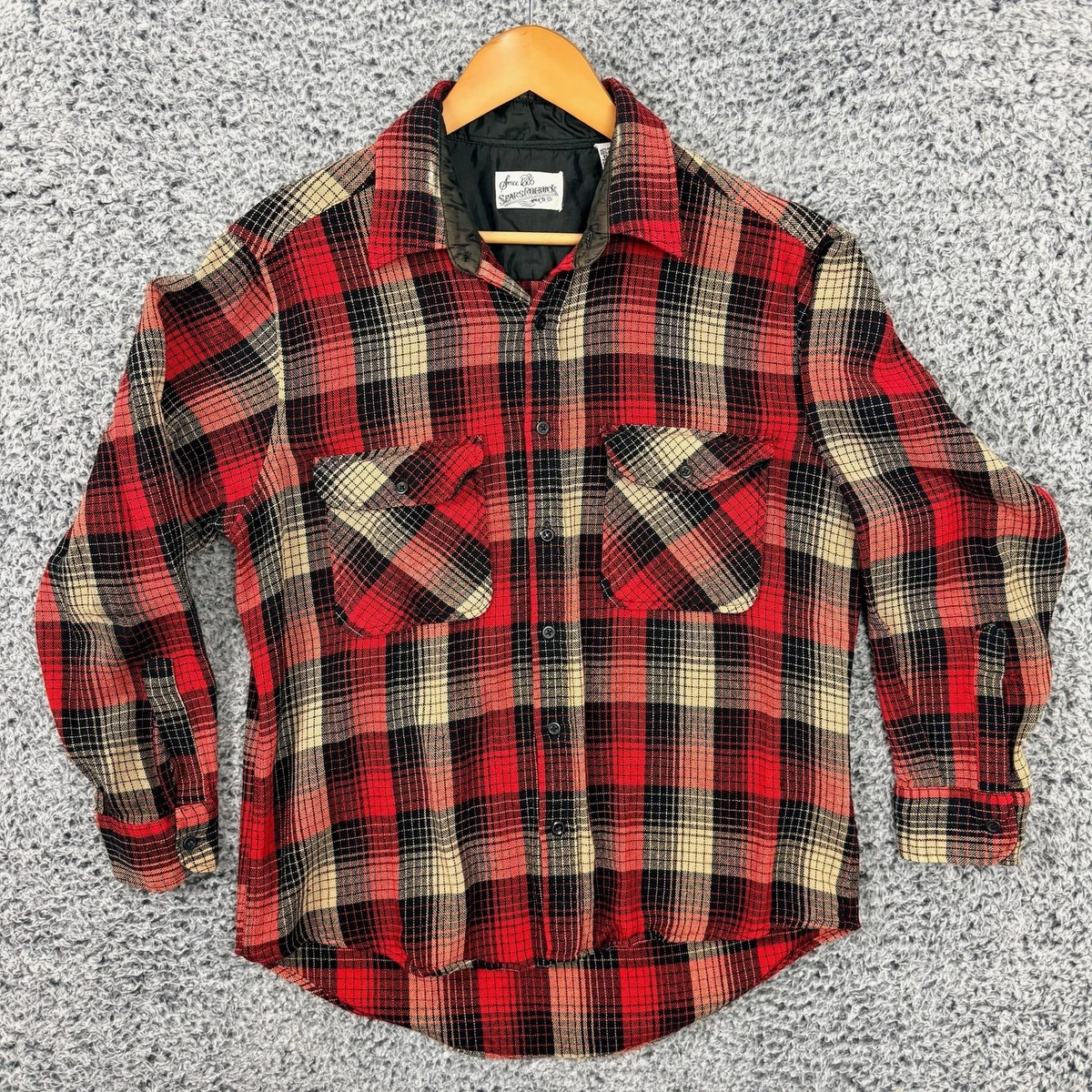 Sears Wool Casual Button-Down Shirts for Men for sale | eBay
