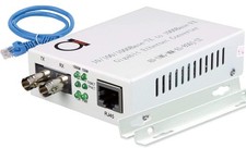 Multimode ST Gigabit Fiber Media Converter