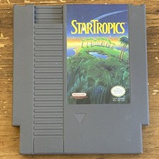 Star Tropics original NES Nintendo game cart only tested working + more