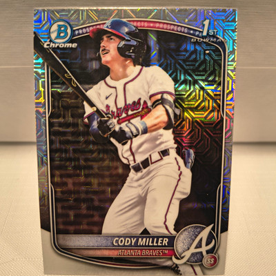 Cody Miller [Mojo] #BDC-91 2025 Bowman Draft Chrome