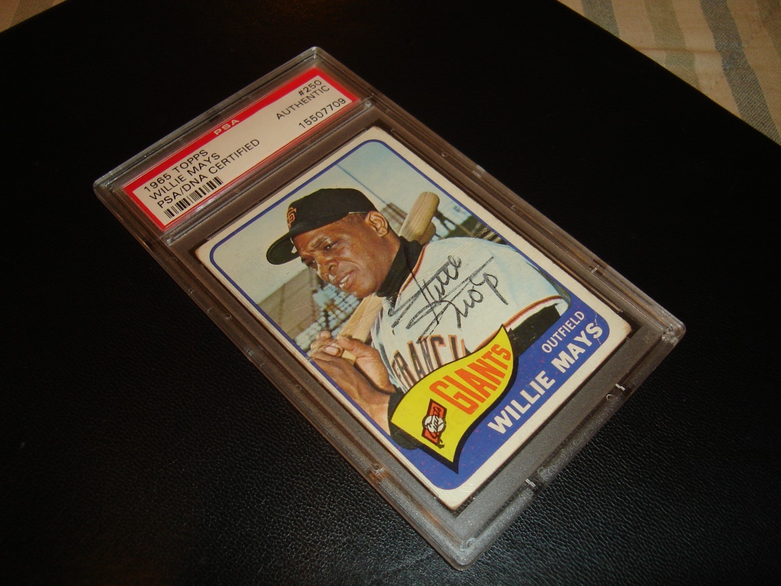 1965 Topps - Willie Mays Auto PSA DNA Certified Giants Buy it now