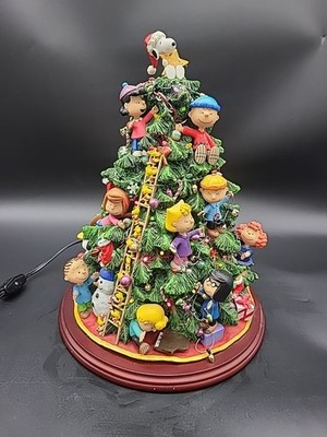 Danbury Mint The Peanuts Christmas Tree Lights Up Charlie Brown Danbury Mint The Peanuts Christmas Tree Lights Up Charlie Brown