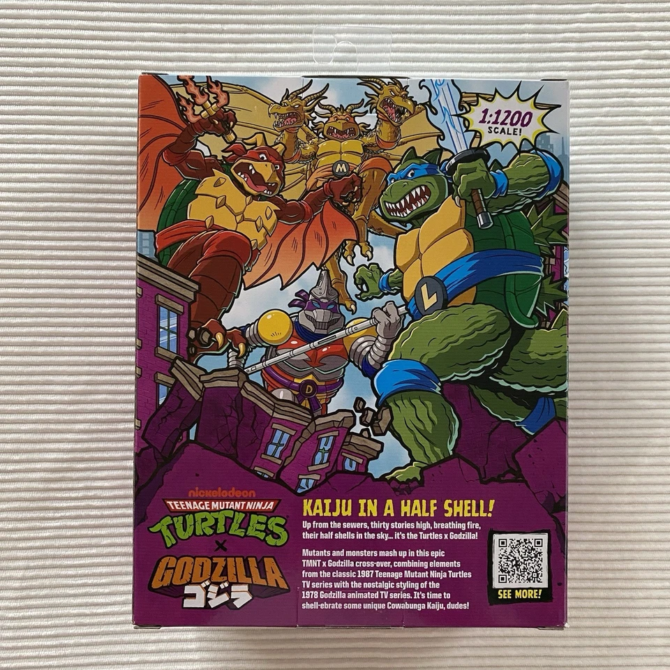 Teenage Mutant Ninja Turtles x Godzilla Leo x Godzilla Action Figure *FREE SHIP* - Image 2 of 4