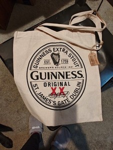 Guinness Reusable Cotton Bag New With Tag