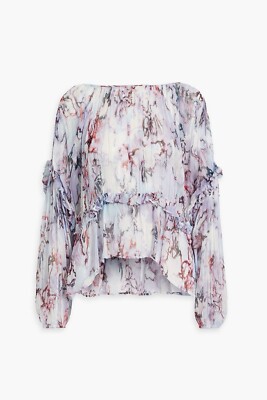 IRO Printed georgette blouse EU Size 38(US Size 6/8)