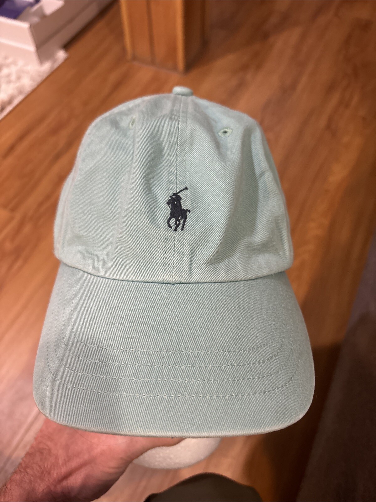 Cappello papà vintage Polo Ralph Lauren classico verde pony cinturino posteriore berretto a sfera