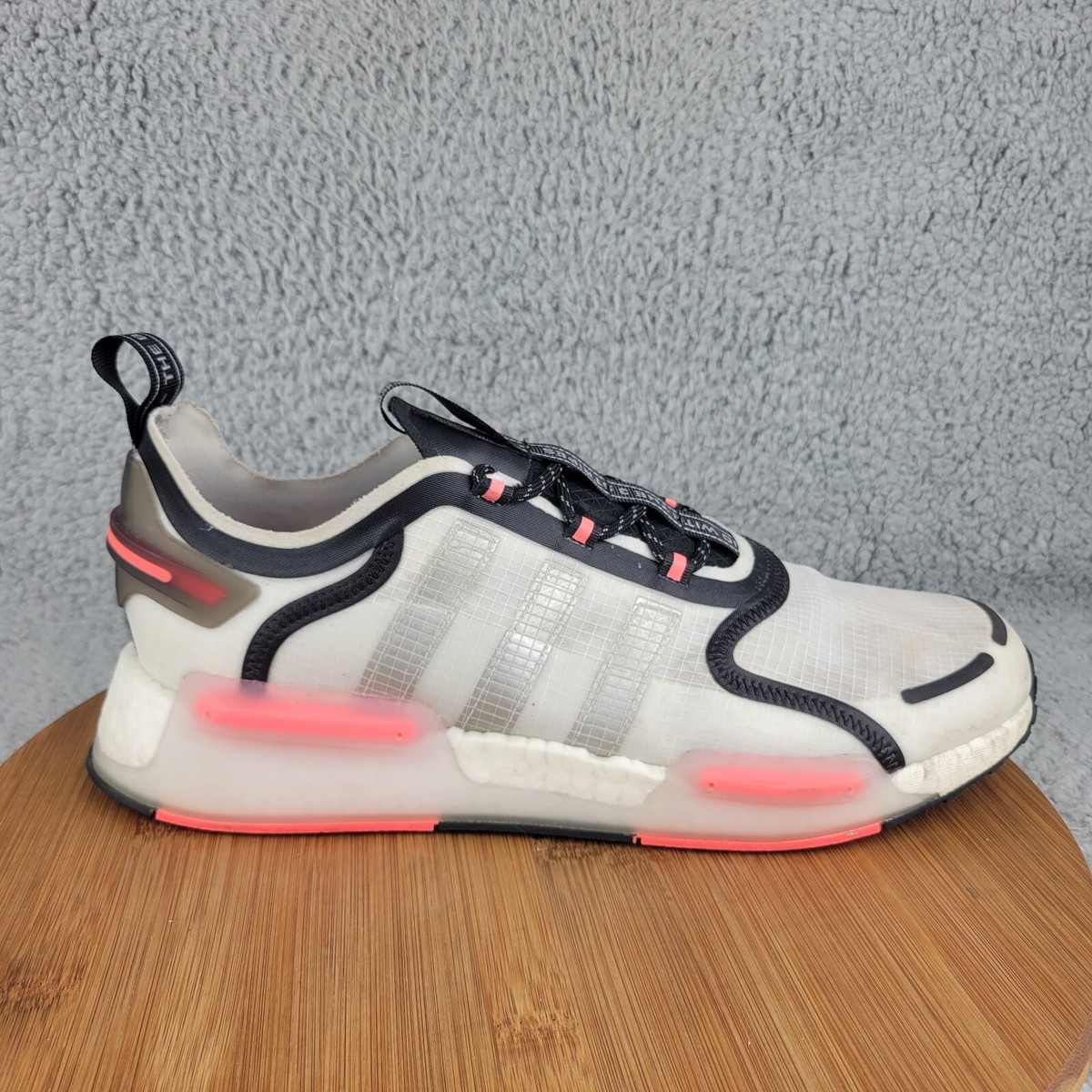White Men's Nmd Runner R1 Casual Shoes Red Adidas Nmds Nmd R1