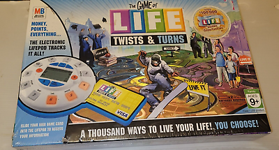 The Game of Life Twists and Turns by Milton Bradley 2007 - 100