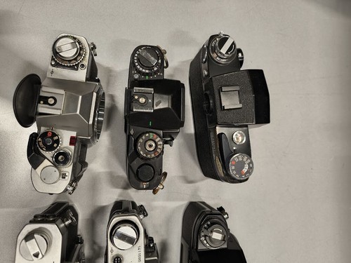 Lot of 6 Vintage Cameras - For Parts, No Accessories - Picture 8 of 10
