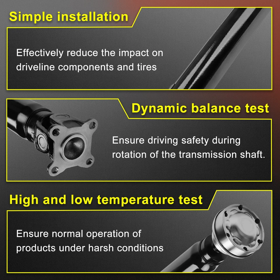 Rear Driveshaft Prop Shaft Assembly for INFINITI G25 2011-2012 G37 3.7L 2.5L AWD Foto 3 de 4