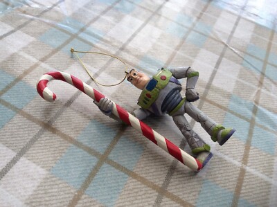 V seltener Buzz Lightyear hängender Weihnachtsschmuck - Toy Story ohne Verpackung 6 Zoll 