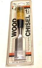 VINTAGE NOS Buck Bros. 1 1/2" WOOD CHISEL. ORIGINAL PACKAGING SEALED