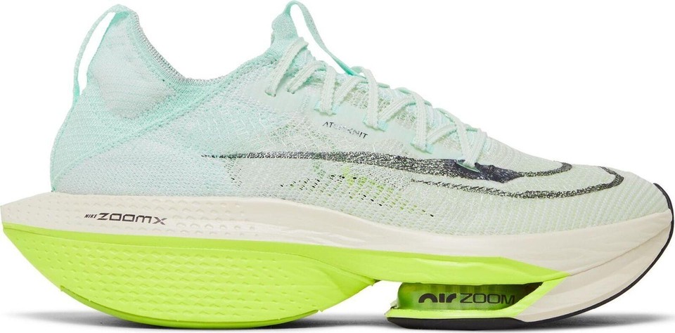 Nike Air Zoom Alphafly NEXT% 2 Mint Foam Volt - 1 of 1