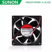 SUNON PMD2412PMB1-A 2 .GN 12038 24V 18.2W Inverter Fan 2-wire