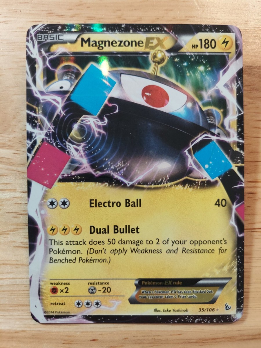 Magnezone EX 35/106 Flashfire NM Ultra Rare Pokemon Card | eBay