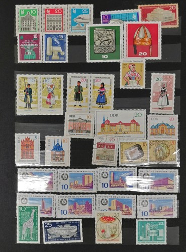 9109004 Stamp Album GDR And All World - Imagen 1 de 4