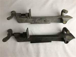  2 Vintage Universal Clamps 70 Woodworking Face Frame Made 