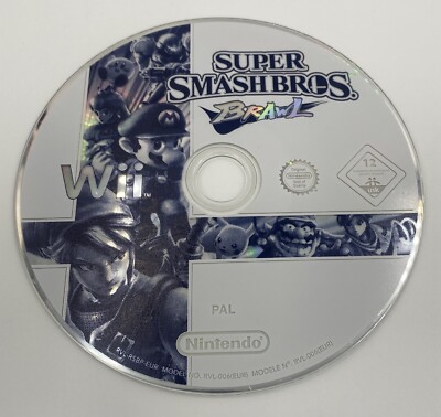 Super Smash Bros Brawl - Nintendo Wii nur Disc