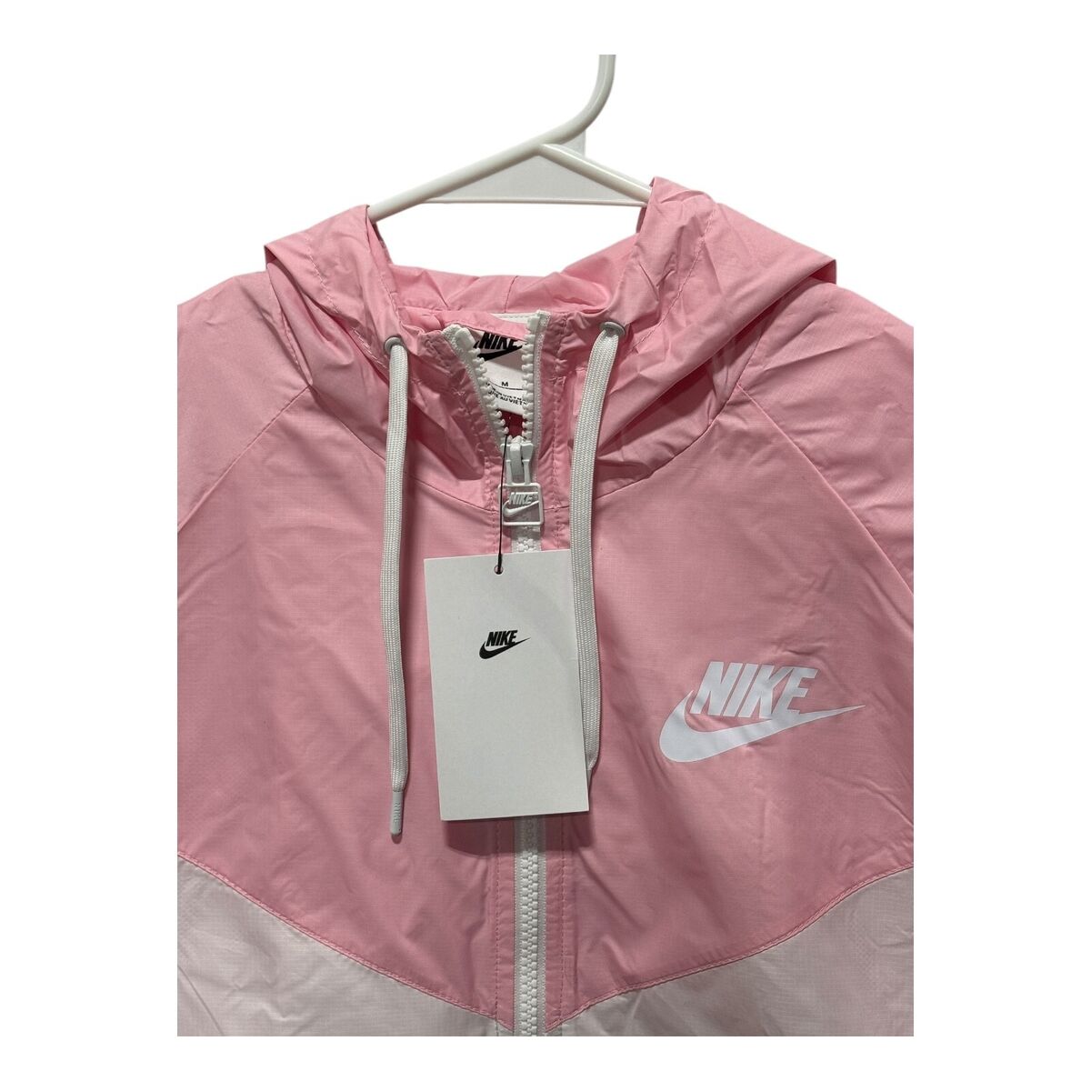 Nike Sportswear Womens Windrunner Jacket Full Zip Pink Nike Sportswear Womens Windrunner Jacket Full Zip Pink