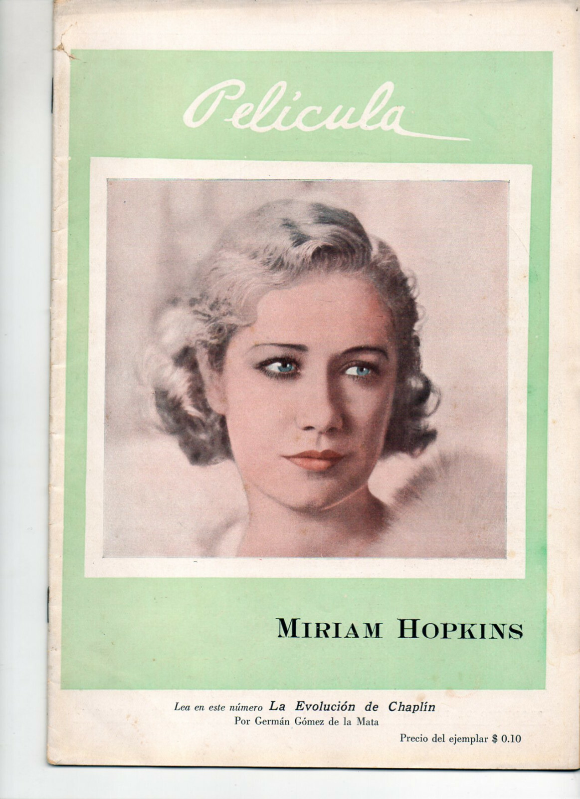 Miriam Hopkins On Cover Of Pelicula May 1932 Uruguay Magazine 7 Rare Ebay Miriam Hopkins On Cover Of Pelicula May 1932 Uruguay Magazine 7 Rare Ebay