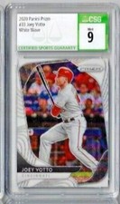 2020 Panini Prizm Joey Votto White Wave CSG 9  