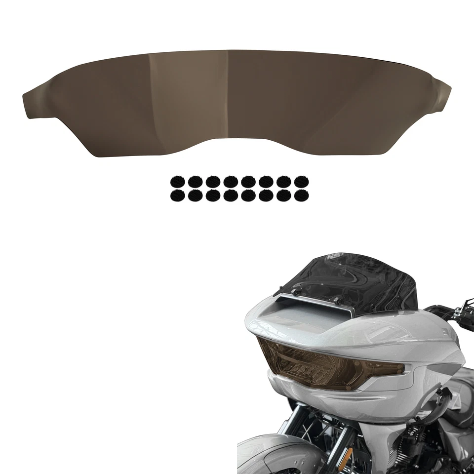 Headlight Guard Cover Fit For Harley CVO Road Glide FLTRXSE ST FLTRXSTSE 23-2025 - Image 3 of 4