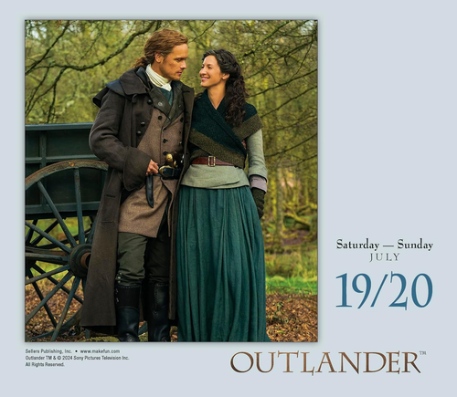 2025 Outlander Boxed Daily Calendar - Picture 4 of 6