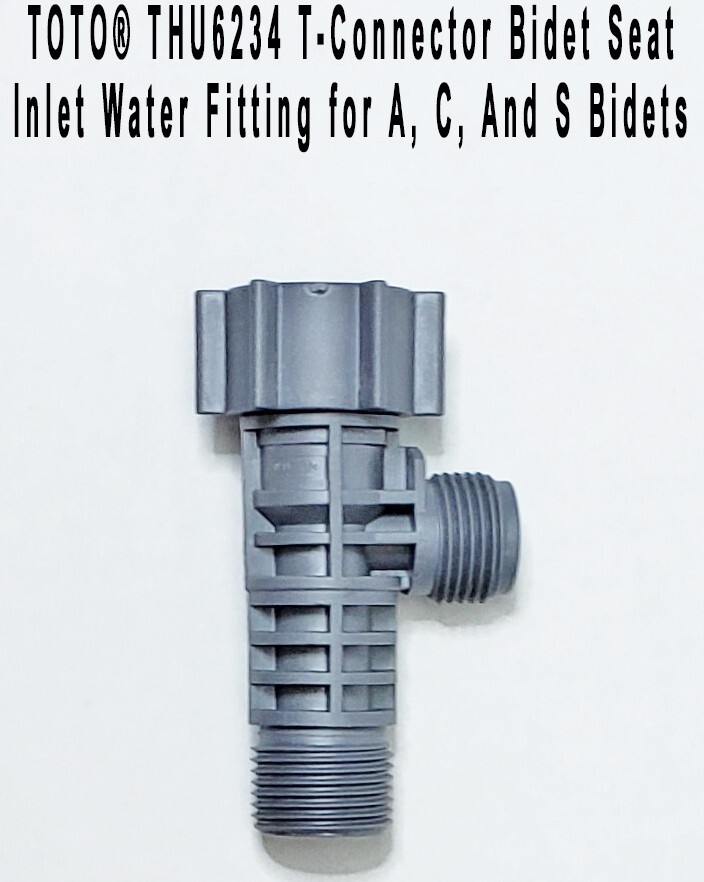 TOTO® THU6234 T-Connector Bidet Seat Inlet Water Fitting for A, C