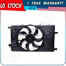 Electric Radiator Fan Assembly For 12-17 Buick Verano 11-15 Chevrolet Cruze