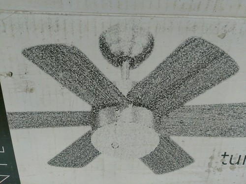 MONTE CARLO/30"/TURBO CEILING FAN/6TB30SCO/6 BLADES WITH LIGHT(B4A) - Picture 3 of 10