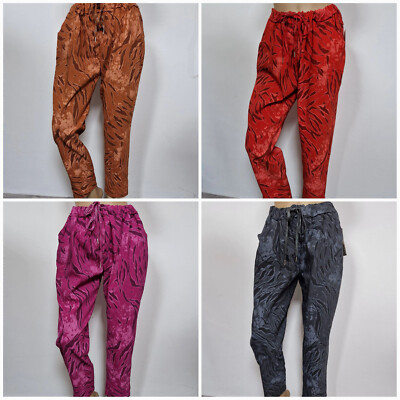 LA BASS:  Schlupfhose Jogpants Stretch-Hose Gr.  48 - 50 - 52, 4 versch. Farben