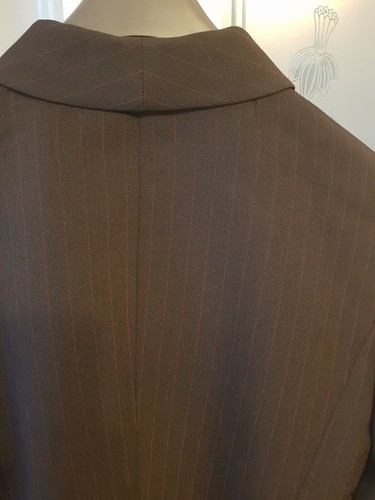 Kasper Women's Black Pinstripe Office One-button Jacket Blazer Black Size UK 14 - Picture 5 of 6