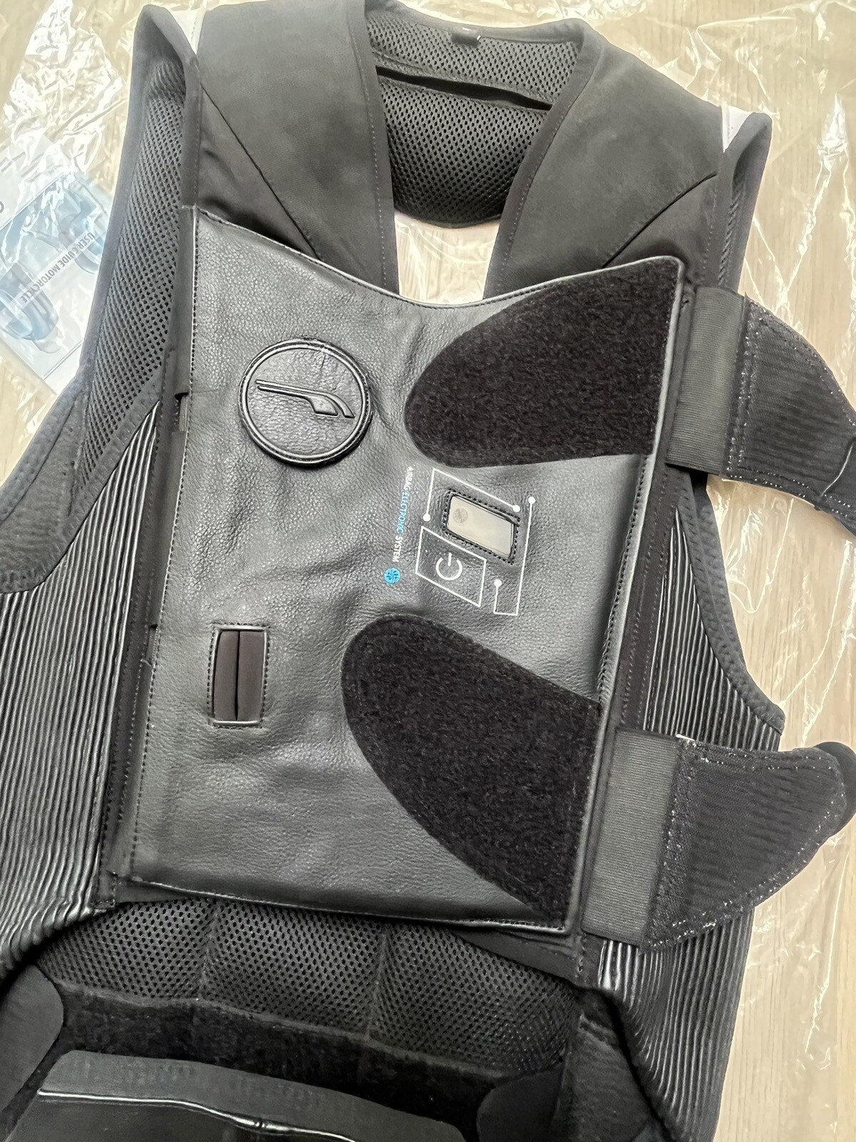 Helite GP Air Motorcycle Electronic  Vest LARGE For Track Race